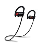 SENSO Bluetooth Headphones, Best Wireless Sports Earphones w/ Mic IPX7 Waterproof HD Stereo Sweatproof Earbuds for Gym Running Workout 8 Hour Battery Noise Cancelling Headsets